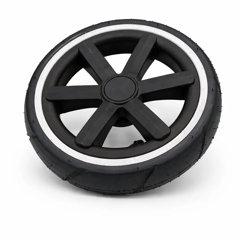 ABC-Design Hinterrad Salsa 4 Air 12 Zoll Schwarz Weißwand – Passt Für Mehrere Modelle ABC Design