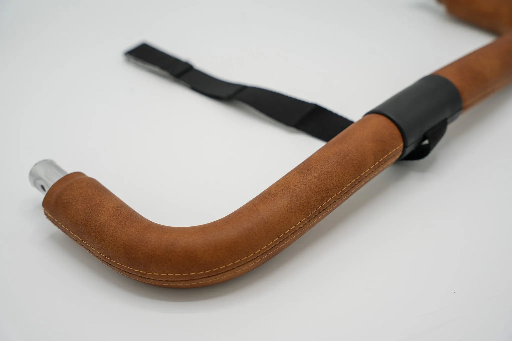 Schieber für Emmaljunga NXT90 & Sento – Braun Leatherette Ersatzteil Emmaljunga