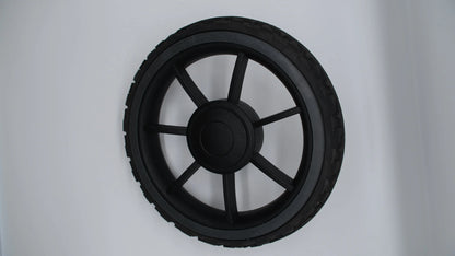 Original Emmaljunga Sento Hinterrad inkl. Achse – passend für Sento, Sento Pro & Sento Max Emmaljunga