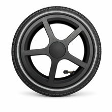 Moon Hinterrad 12 Zoll 5-Speichen-Design Luftrad – Ersatzrad für Gio & Rio 2.0 Moon Kinderwagen